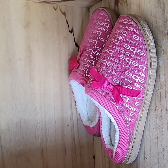 Bebe Kids Girls Pink Slip On Shoes - Picture 2 of 8